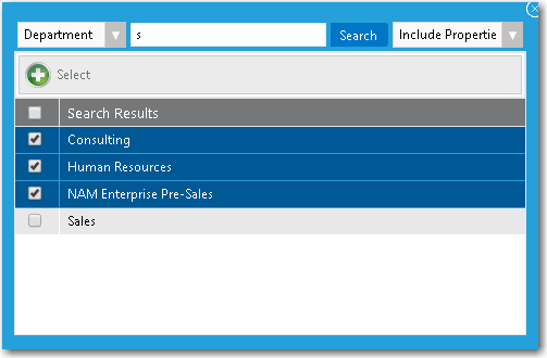 Add Condition Dialog Box / AD Property
